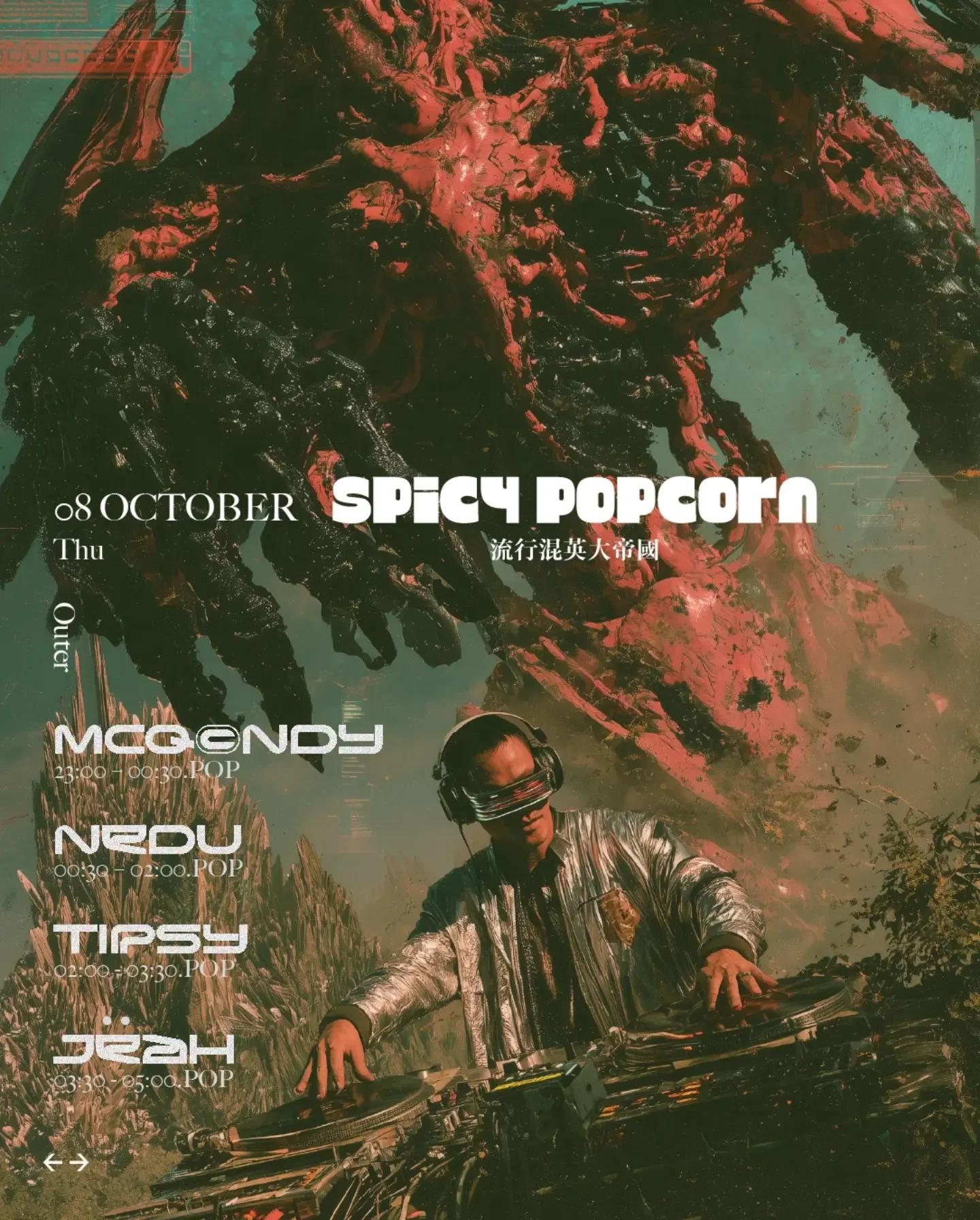 Spicy POPcorn